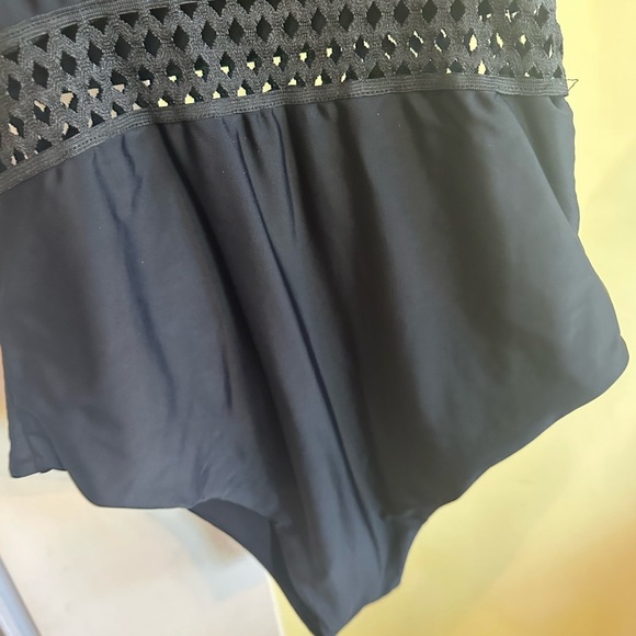 shein black cut out bathing suit one piece 1X - Picture 4 of 5